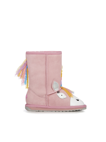 Buty dziecięce Emu Australia Magical Unicorn Pale Pink