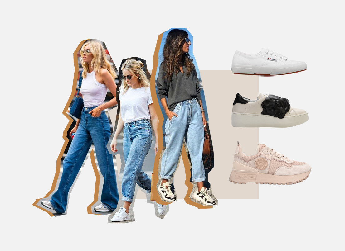 buty sportowe do jeansow