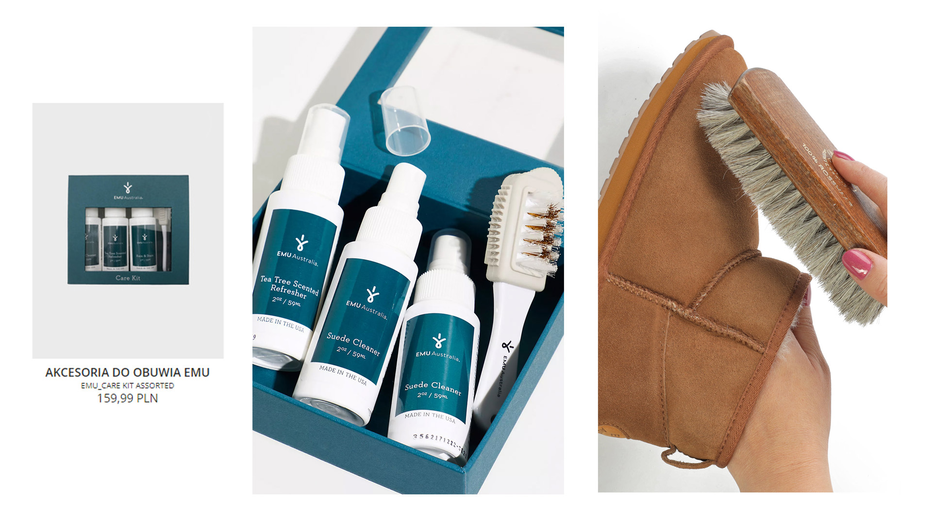 Jak czyścić buty EMU? Zestaw pielęgnacyjny Care Kit