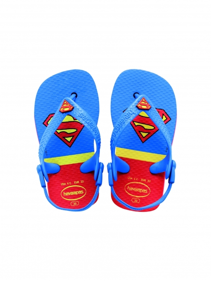 JAPONKI HAVAIANAS HAV_BABY HEROIS BLUE/RED