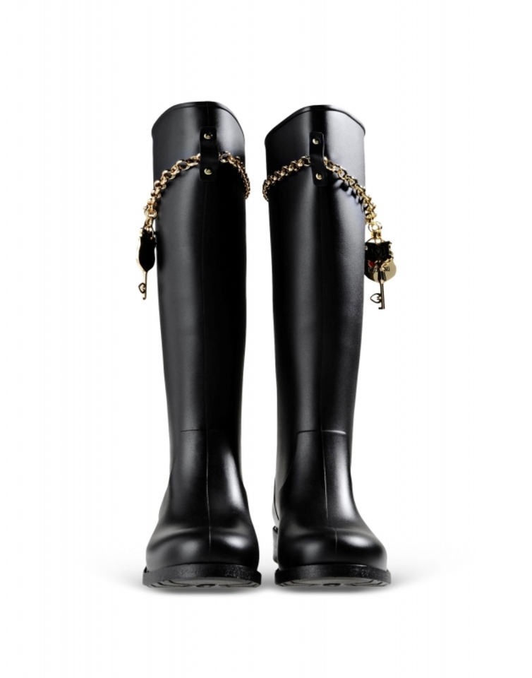 KALOSZE LOVE MOSCHINO