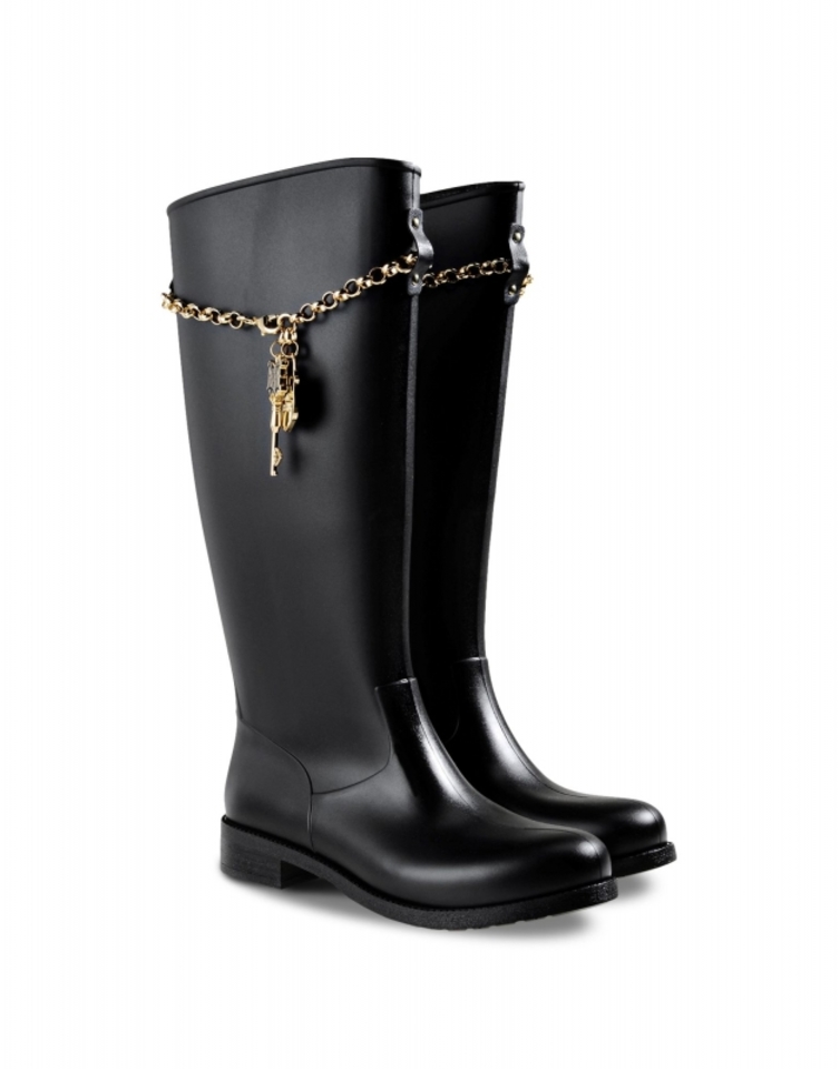 KALOSZE LOVE MOSCHINO