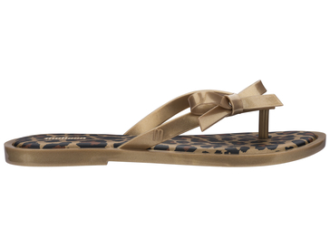 KLAPKI DAMSKIE MELISSA FLIP FLOP GOLD/BLACK 32651 FLIP FLOP GOLD/BLACK