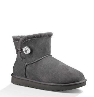 BUTY UGG MINI BUTTON BLING GREY UGG_MINI BUTTON BLING GREY
