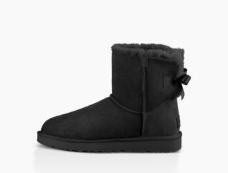BUTY UGG MINI 6501 BAILEY BOW II BLACK UGG-MINI 6501 BAILEY BOW II BLACK