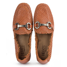 MOKASYNY HEGO'S T3507 WOVEN CUOIO
