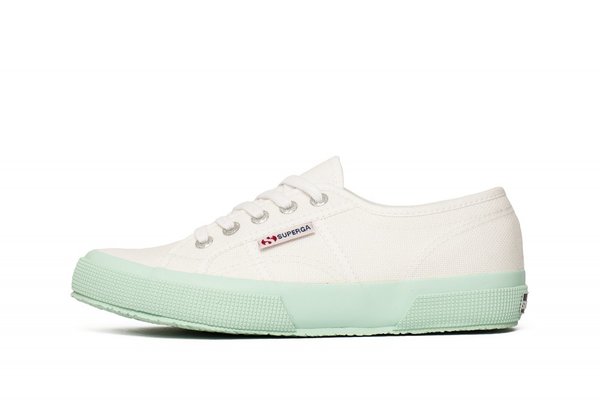 Superga 2750 Cotu Classic WHITE/GREEN