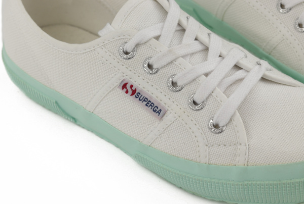 Superga 2750 Cotu Classic WHITE/GREEN
