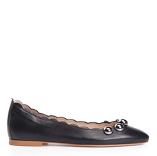 BALERINY HEGO'S E424 NAPPA NERO