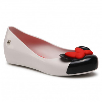BALERINY DZIECIĘCE MELISSA MINI MIC.MOUSE WHITE/BLACK/RED 33345 MINI MIC.MOUSE WHITE/BLACK/RED