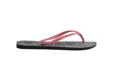 KLAPKI HAVAIANAS HAV.SLIM LEOPARD BLACK