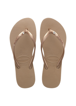 KLAPKI HAVAIANAS HAV.SLIM CRYS.SW II ROSE GOLD