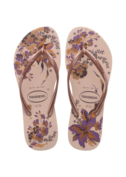 KLAPKI HAVAIANAS HAV.SLIM ORGANIC BALLET ROSE/PINK