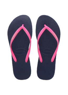 KLAPKI HAVAIANAS HAV.SLIM LOGO MARINE/WONDER F