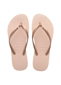 KLAPKI HAVAIANAS HAV.SLIM CRYSTAL GLAMOUR ROSE
