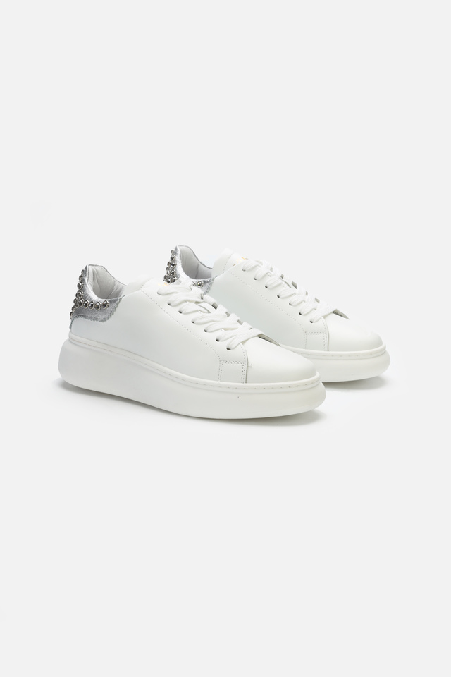 BIAŁE SNEAKERSY HEGO'S MILANO