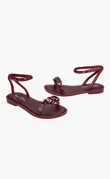 BORDOWE SANDAŁY MELISSA