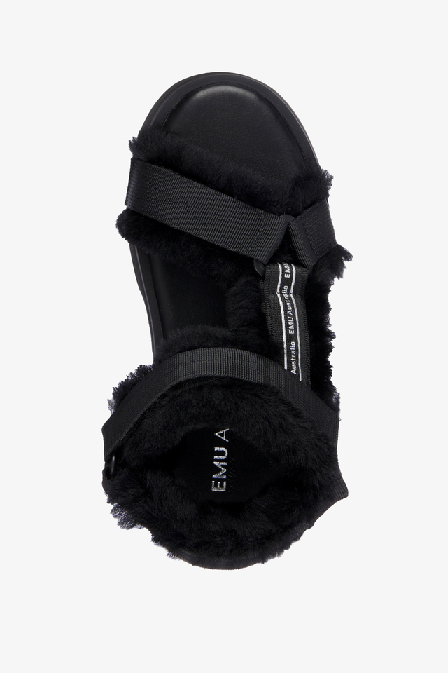 SANDAŁY EMU AUSTRALIA RAVEN BLACK