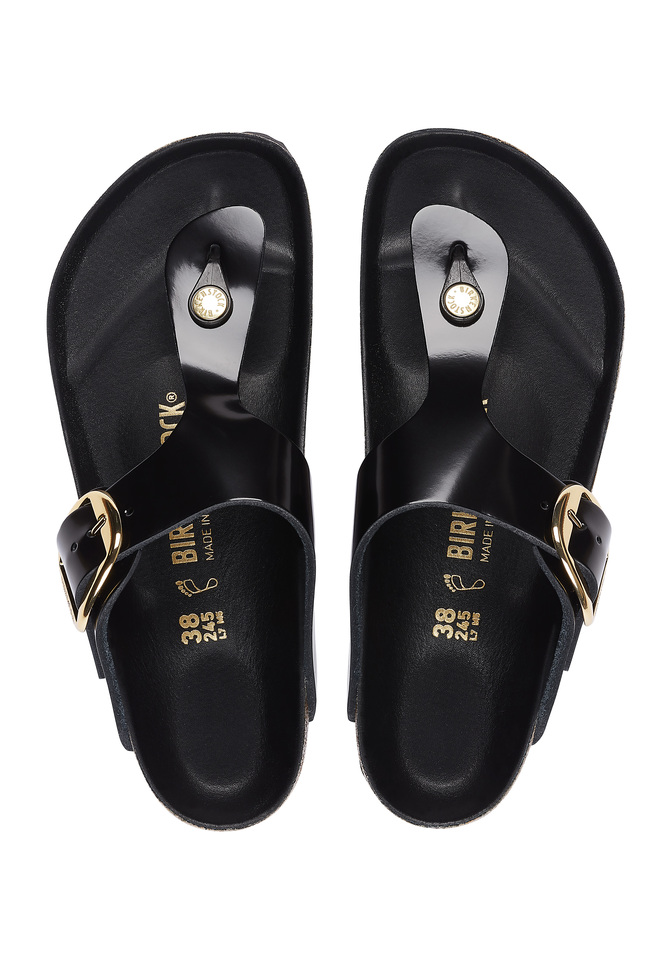 KLAPKI BIRKENSTOCK GIZEH GIZEH BB SHINE BLACK