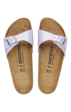 Klapki Birkenstock Madrid BF Patent Purple Fog Narrow MADRID BS PATENT PURPLE FOG