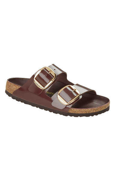 Klapki Birkenstock Arizona BB NL High Shine Chocolate HEX Narrow
