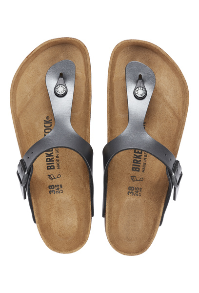 KLAPKI BIRKENSTOCK GIZEH BS METALLIC BLACK