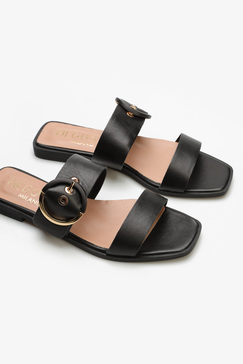 KLAPKI HEGO'S M20220 NAPPA R500 BLACK