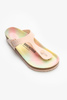 KLAPKI BIRKENSTOCK GIZEH BFBC EARTHY VEG L.ROSE