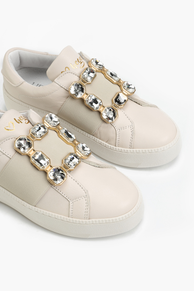 SKÓRZANE SNEAKERSY HEGO'S MILANO