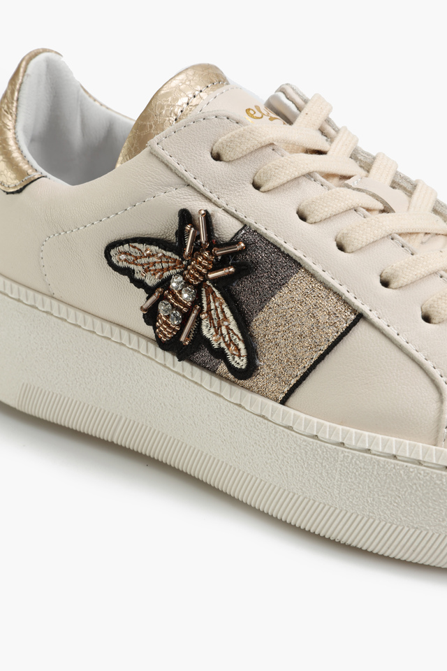 KREMOWE SNEAKERSY HEGO'S MILANO