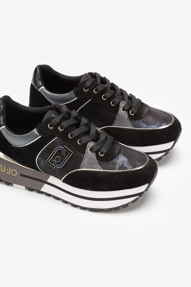 CZARNE SNEAKERSY LIU JO
