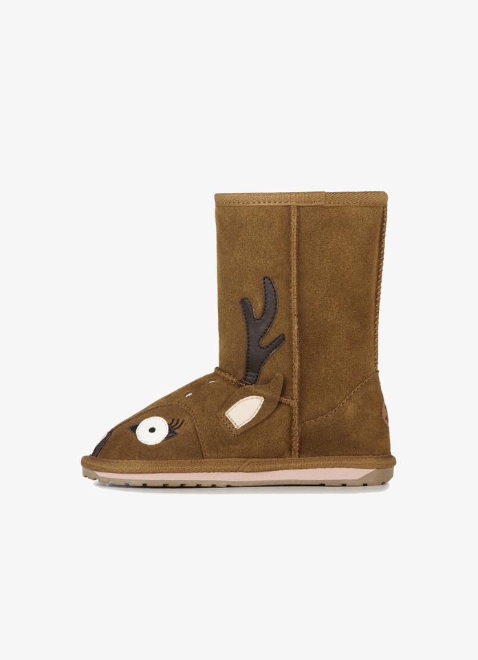 Buty dziecięce Emu Australia Deer Chestnut