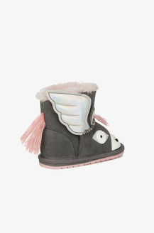 Buty dziecięce Emu Australia Pegasus Walker Charcoal EMU PEGASUS WALKER CHAR