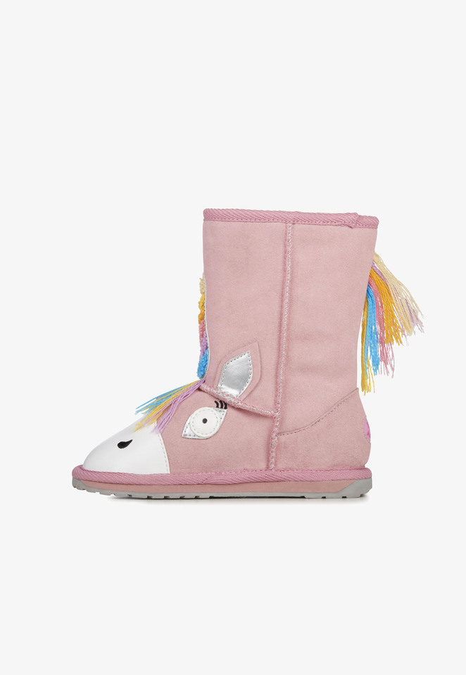 Buty dziecięce Emu Australia Magical Unicorn Pale Pink