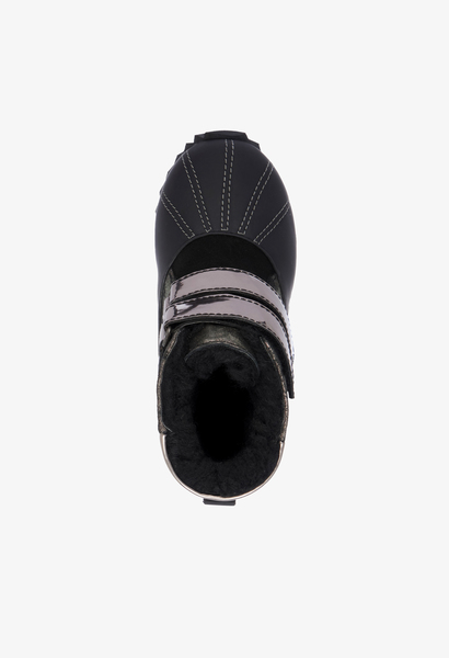 BUTY DZIECIĘCE EMU AUSTRALIA LOCKYER METAL BLACK