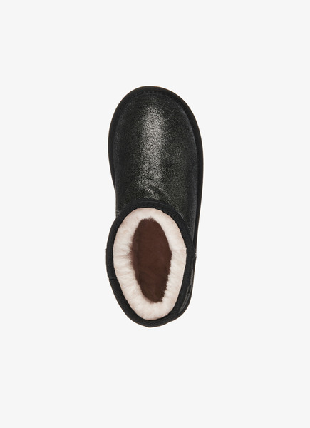 BUTY EMU_WALLABY MINI METALLIC BLACK