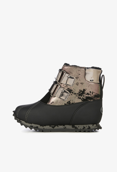 BUTY DZIECIĘCE EMU AUSTRALIA LOCKYER METAL BLACK