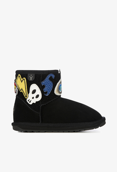 BUTY DZIECIĘCE EMU AUSTRALIA WALLABY MINI PLAY BLACK