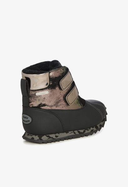 BUTY DZIECIĘCE EMU AUSTRALIA LOCKYER METAL BLACK