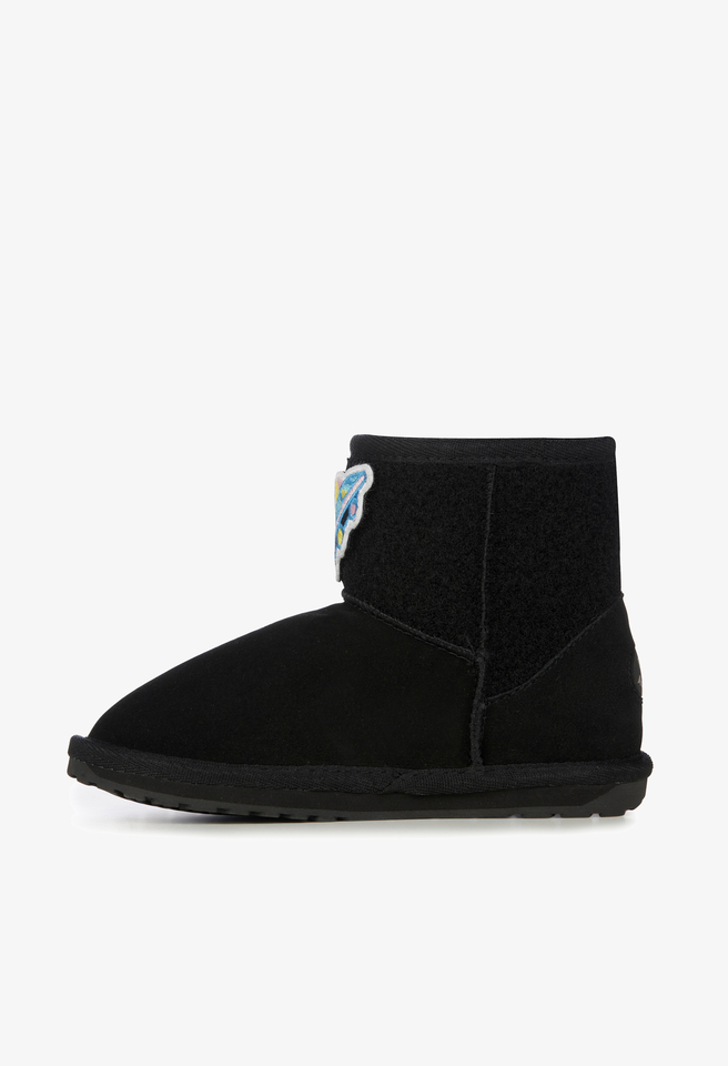BUTY DZIECIĘCE EMU AUSTRALIA WALLABY MINI PLAY BLACK
