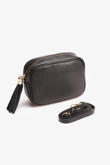 TOREBKA DAMSKA HEGO'S MILANO 2110 MARTELLATO NERO