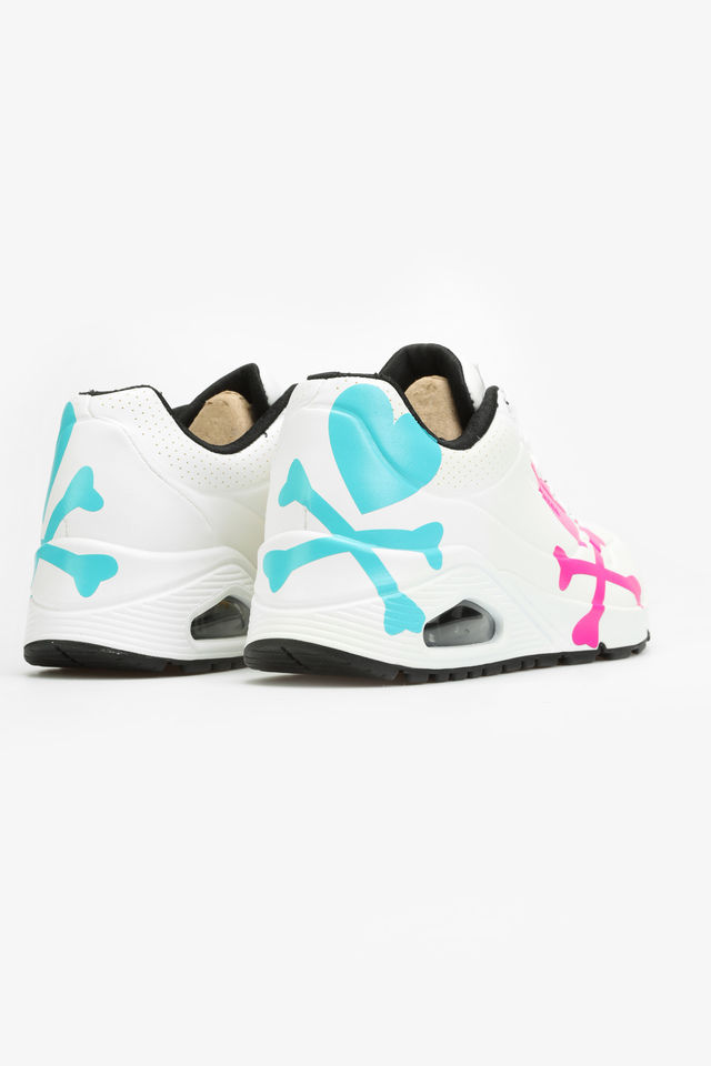 BIAŁE SNEAKERSY SKECHERS