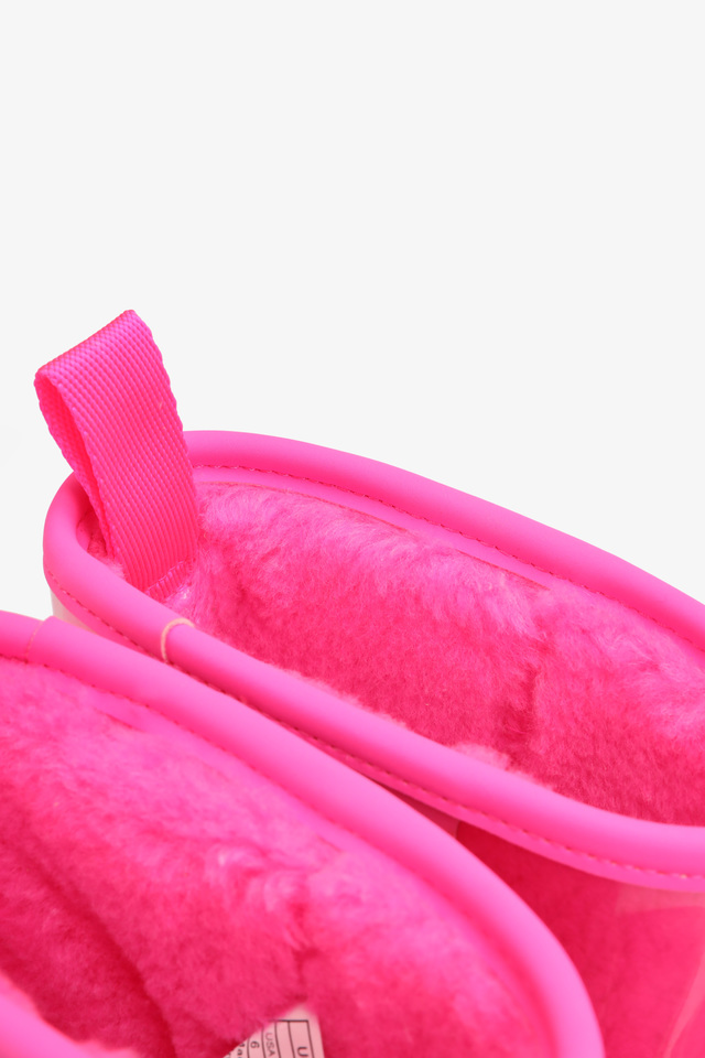 BUTY UGG CLASSIC CLEAR MINI TAFFY PINK
