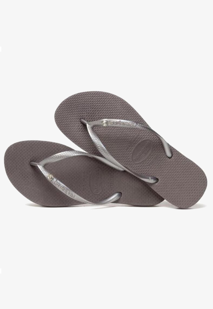 KLAPKI HAVAIANAS HAV_SLIM CRYSTAL GLAMOUR GREY