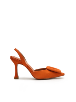 SANDAŁY HEGO'S 1273002 NOBUCK TANGERINE