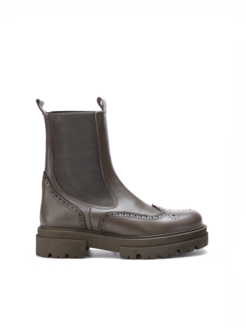 SZTYBLETY HEGO'S 2626 LEATHER GREEN