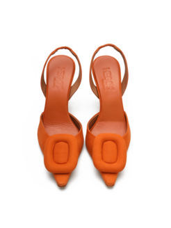 SANDAŁY HEGO'S 1273002 NOBUCK TANGERINE