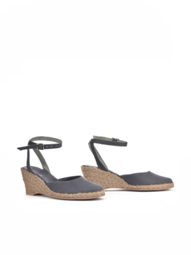 ESPADRYLE ESPADRYLE SR MATERIAŁ SZARY
