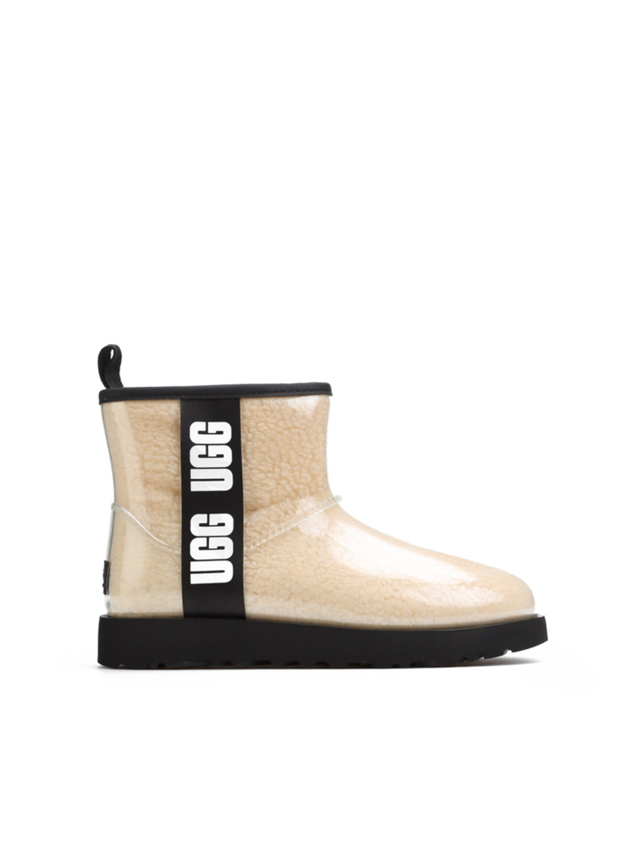 BUTY UGG CLASSIC CLEAR MINI NATUR/BLK