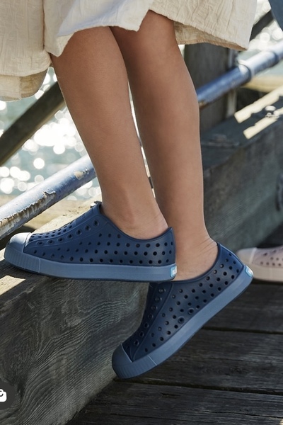 BUTY DZIECIĘCE NATIVE JEFFERSON_KIDS CHALLENGER BLUE/SB